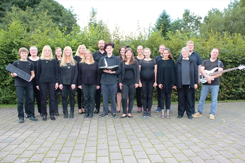 Der Luther-Projektchor freut sich auf die Auführung seines Musicals am 28. Oktober in der Lüdenscheider Christuskirche  (Foto: Michael Grothe)