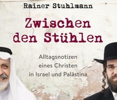 Das nächste MÖWe-Forum hat das Thema Zwischen den Stühlen - Alltagsnotizen eines Christen in Israel und Palästina (Grafik:neukirchener aussat)