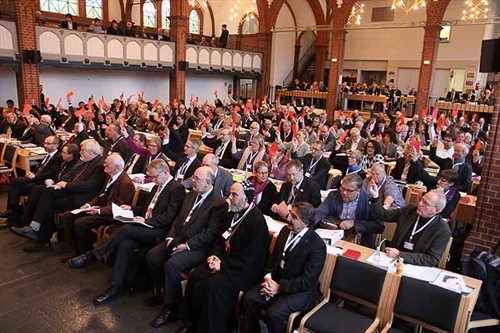 Das Plenum der Landessynode bei der Arbeit (Foto: EKvW)