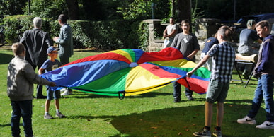 Kirche Kunterbunt und neue Kindergartenleitung