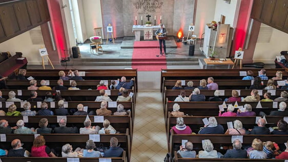 Der Kooperationsraum der Ev. Kirchengemeinden Eiringhausen, Neuenrade, Ohle, Plettenberg und Werdohl feierten am Pfingstmontag den ersten gemeinsamen Gottesdienst (Foto: EKGW)