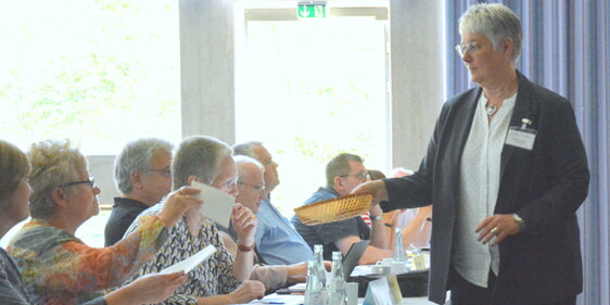 Zahlreiche Wahlen standen im Mittelpunkt des Vormittags auf der Sommersynode des Evangelischen Kirchenkreises Lüdenscheid-Plettenberg (Foto: Wolfgang Teipel)