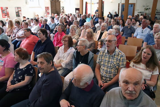 Das Konzert in der voll besetzten Kirche Oberrahmede war Mittelpunkt des Gemeindefests. (Foto: Salzmann)