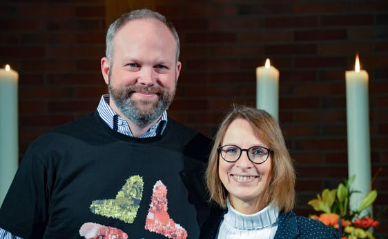 Matthias Kleine und seine Frau Jutta sind im Kirchenkreis verwurzelt und wohnen auch in Lüdenscheid (Foto: Kannenberg)