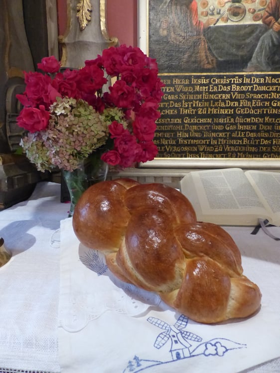 Der Dank für das tägliche Brot und mancherlei gute Gaben ist insbesondere am Erntedanktag in unseren Kirchen unverzichtbar. (Foto: Rainer Crummenerl)